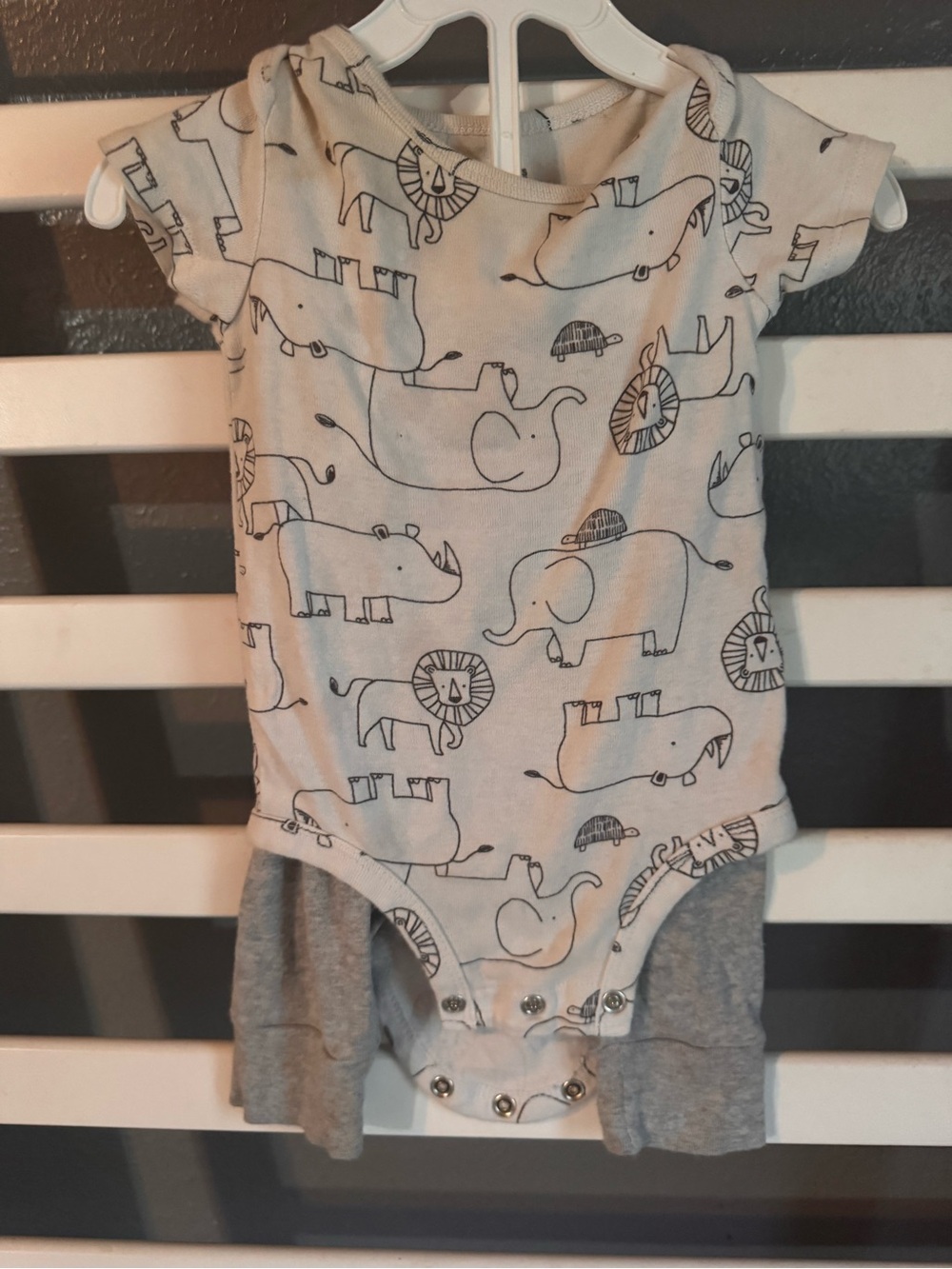Carter's Gray Baby Leggings